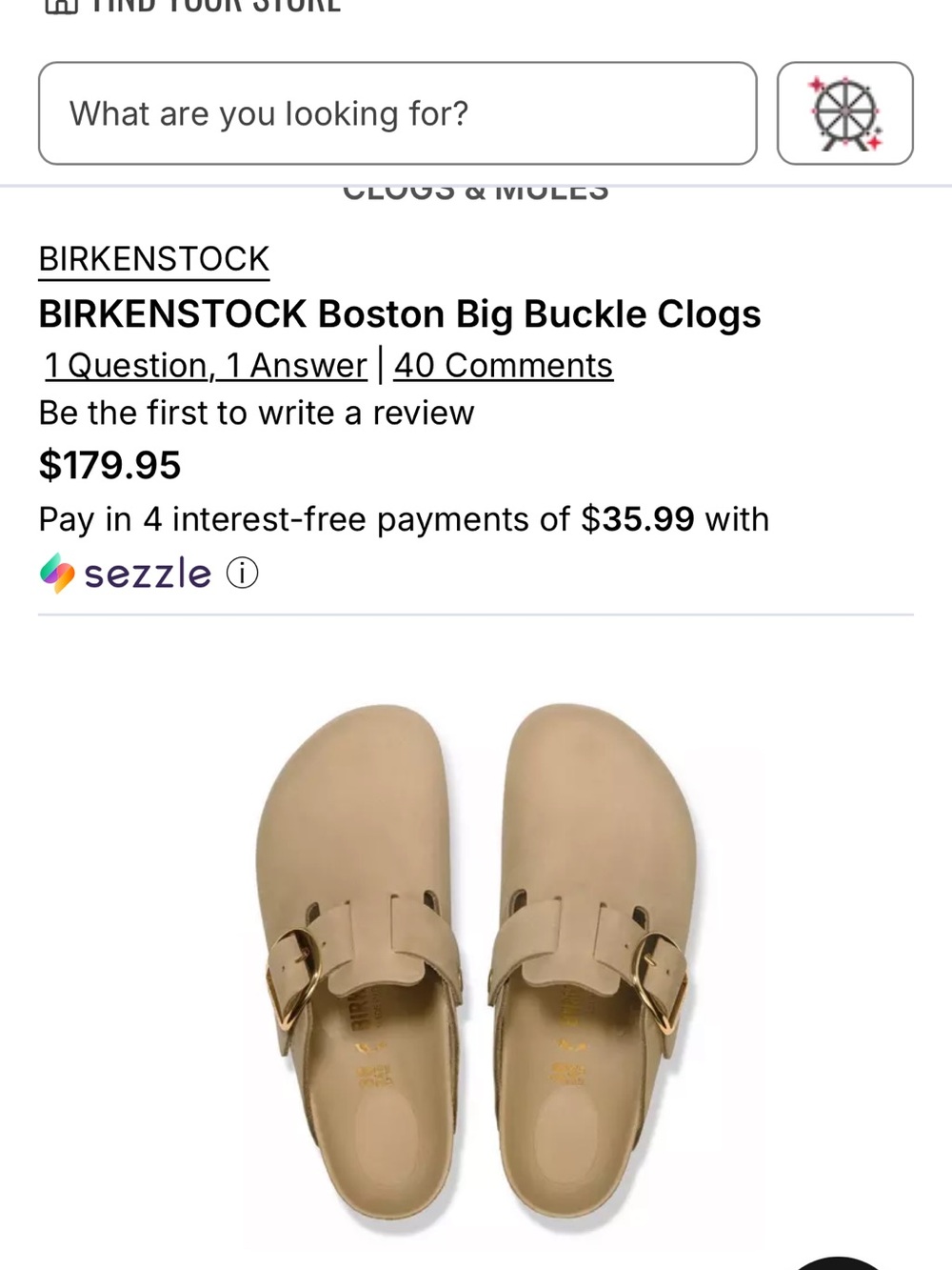 BIRKENSTOCK Boston Big Buckle Clogs Tobacco Brown EU 39 Brand New - Picture 7 of 8